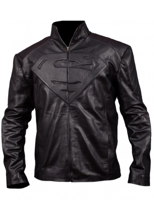Kids Superman Smallville Leather Jacket
